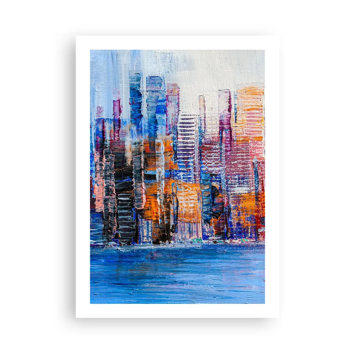 Plakat - En glad metropol - 50x70 cm
