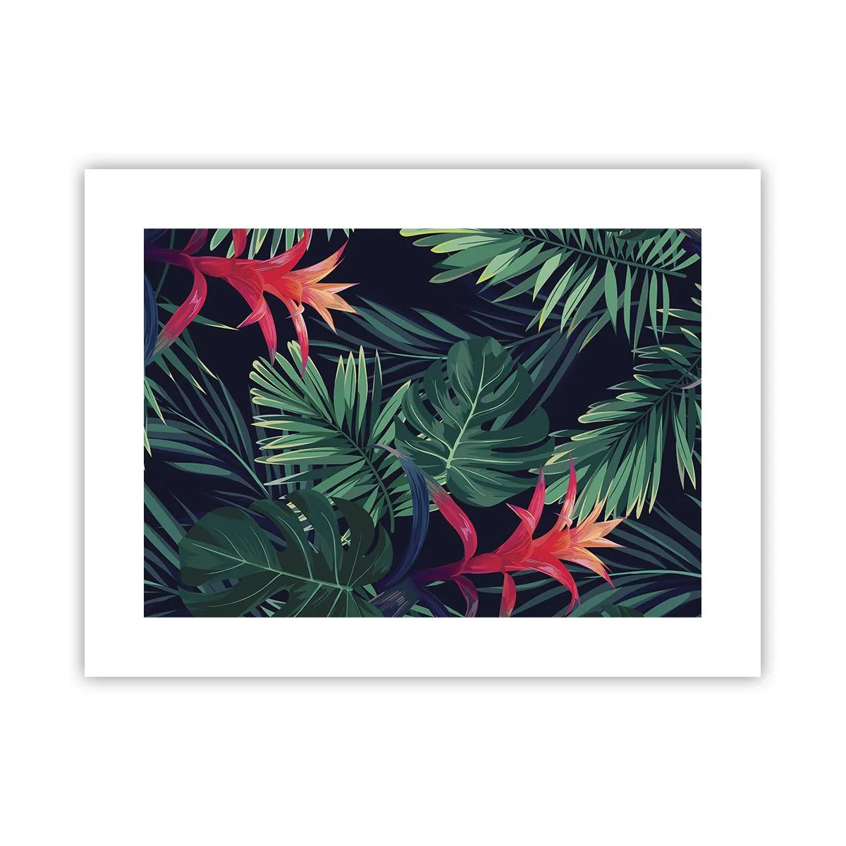 Plakat - Brænd i grønt - 40x30 cm
