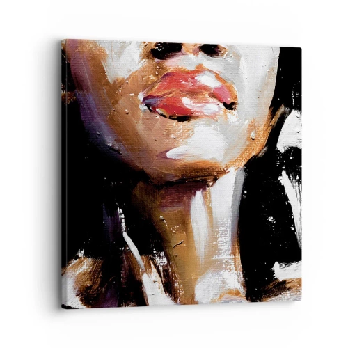 Lærredstryk - Billede på lærred - Stolthed uden fordomme - 30x30 cm