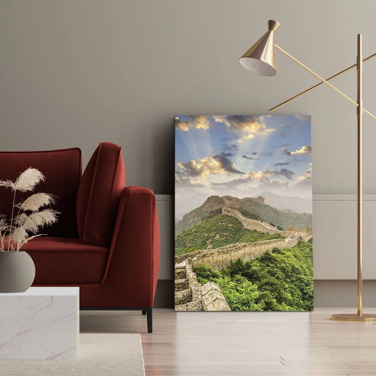 Lærredstryk - Billede på lærred - Uforanderlig storhed - 50x70 cm