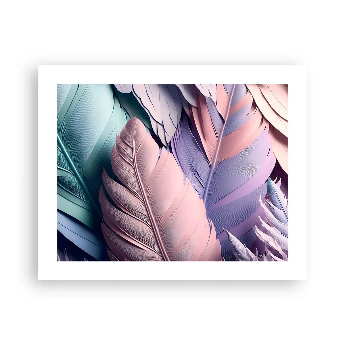 Plakat - Chik fugl - 50x40 cm