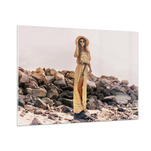 Billede på glas - Magien ved sten - 100x70 cm