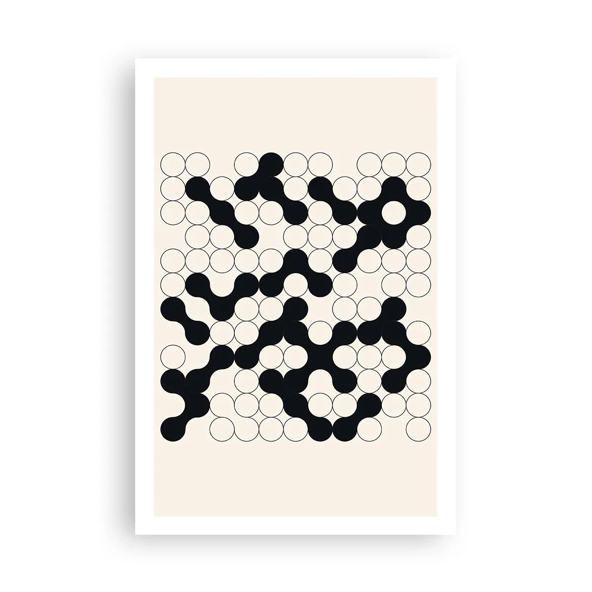 Plakat - Kinesisk spil - variation - 61x91 cm