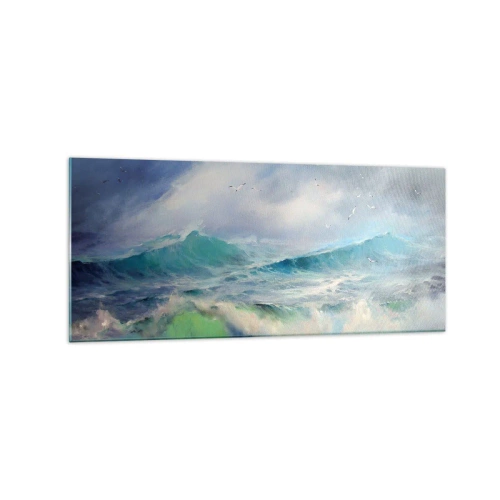 Billede på glas - "Hvirvelvinden hylede af triumf ...’ - 120x50 cm