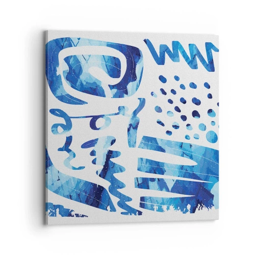 Lærredstryk - Billede på lærred - Tilbage til rødderne - 70x70 cm