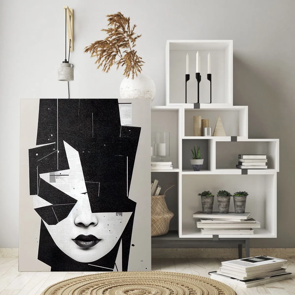 Billede på glas - Dybt skjult - 80x120 cm