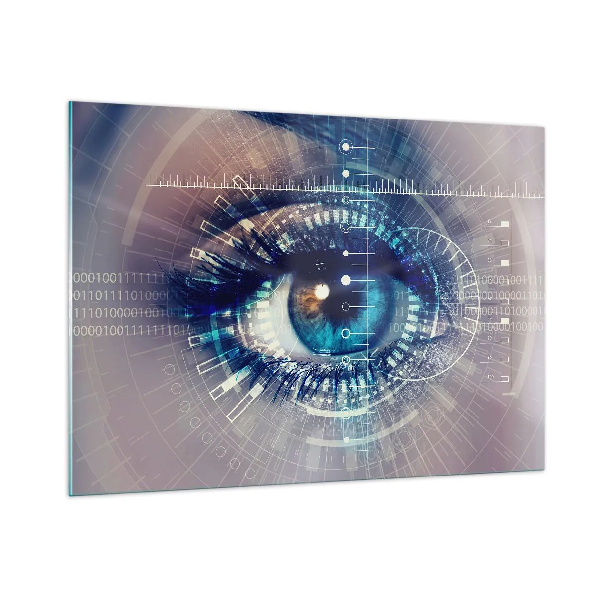 Billede på glas - Du tror, du kender mig - 100x70 cm