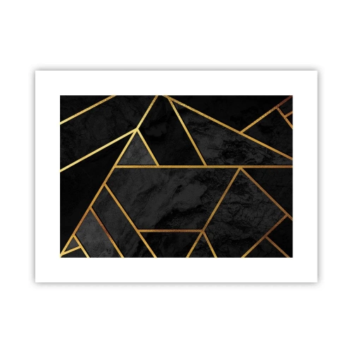 Plakat - Mørke og lys - 40x30 cm