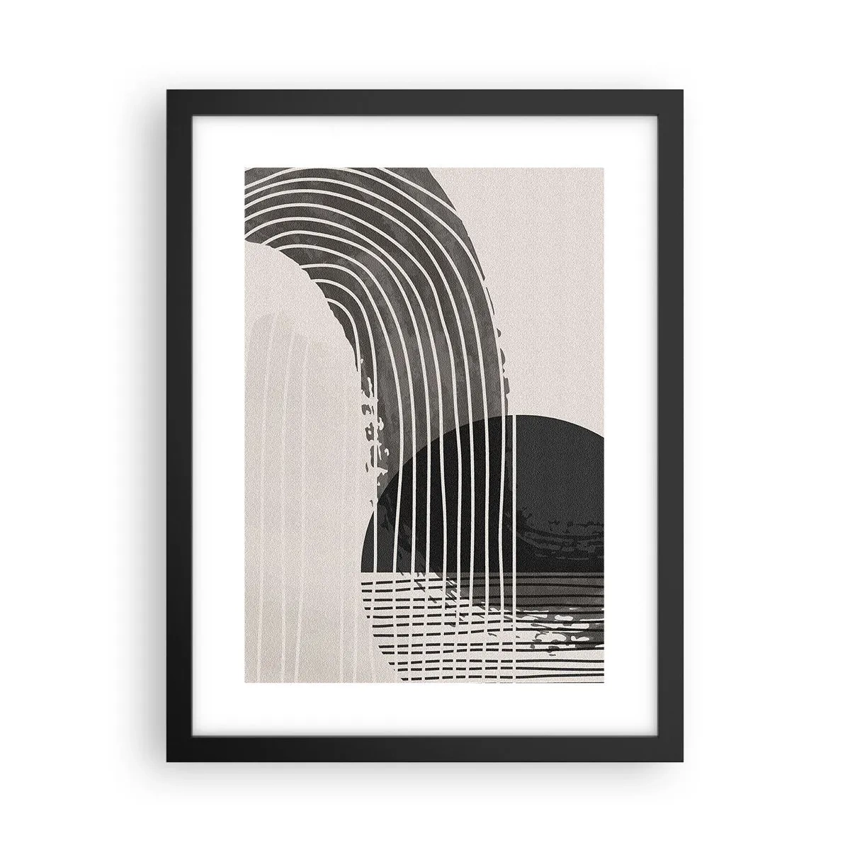 Plakat i sort ramme - Derhen og tilbage - 30x40 cm
