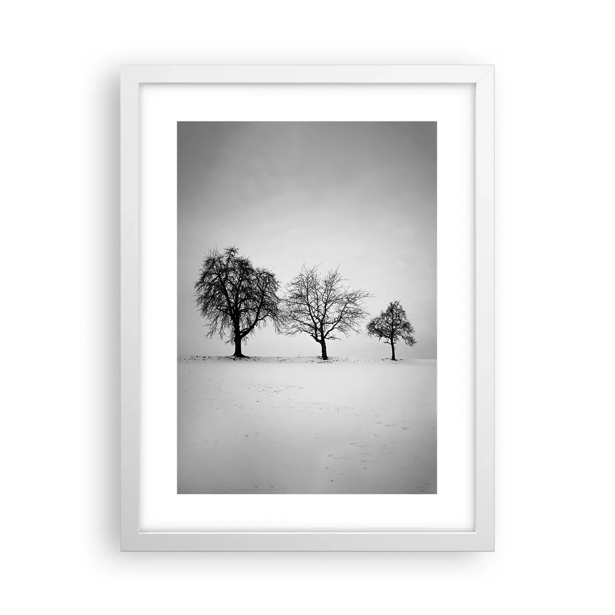 Plakat i hvid ramme - Hvad drømmer de om? - 30x40 cm