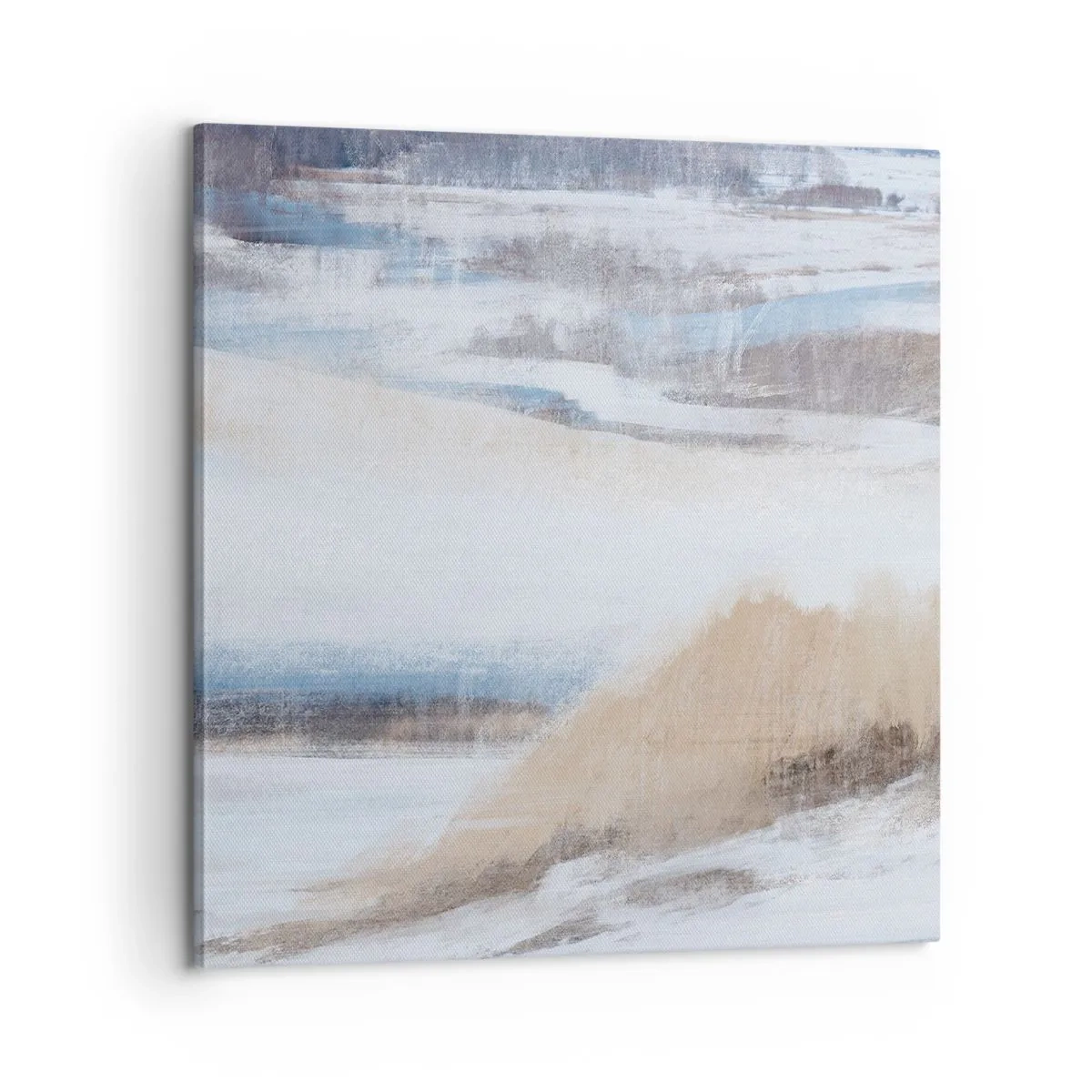 Lærredstryk - Billede på lærred - Vinterkomposition - 60x60 cm
