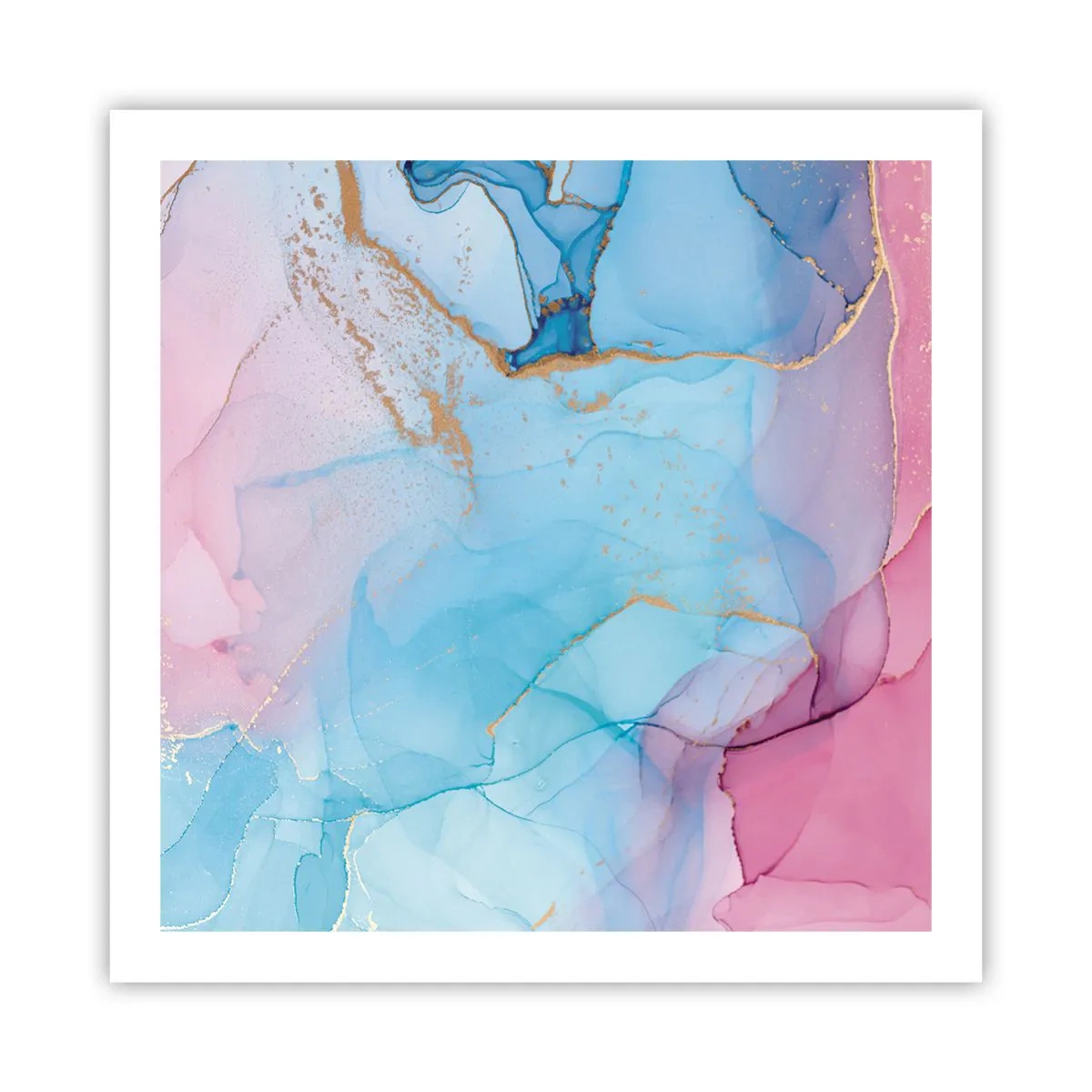 Plakat - Møde og gennemtrængning - 60x60 cm