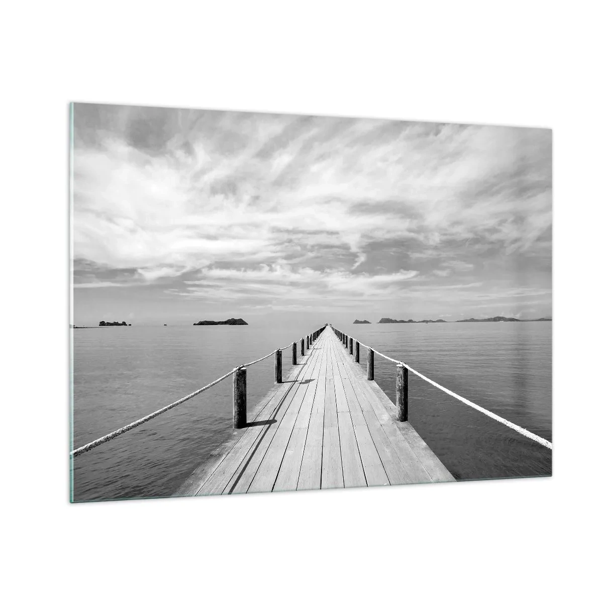 Billede på glas - Eller måske en rejse... - 100x70 cm