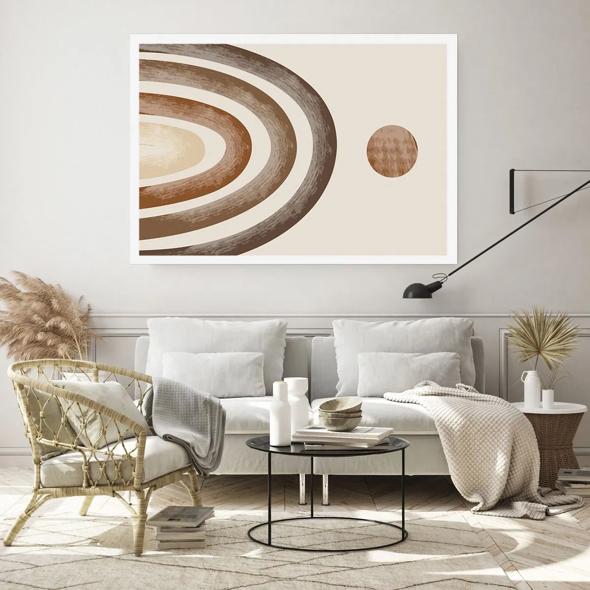 Plakat - I en galakse langt, langt væk - 70x50 cm