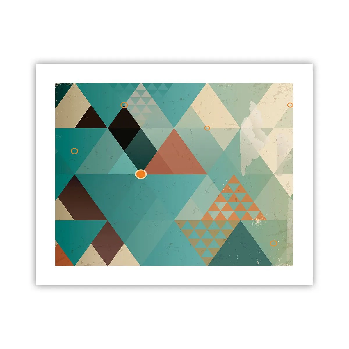 Plakat - Enhed af mangfoldighed, mangfoldighed af enhed - 50x40 cm