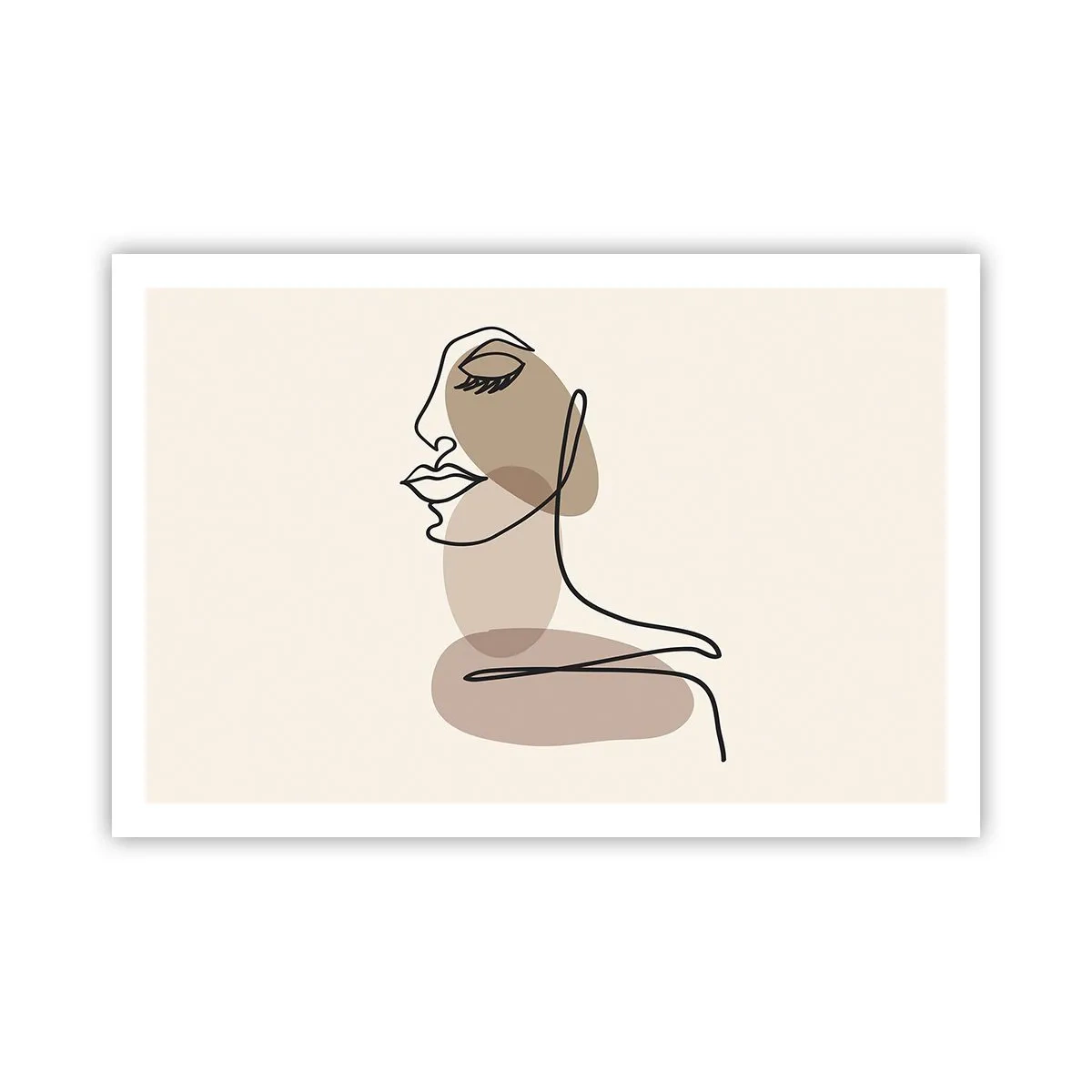 Plakat - Lytter til sig selv - 91x61 cm