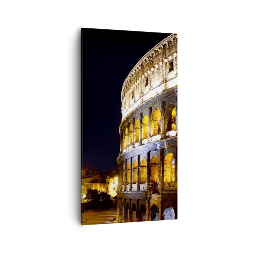 Lærredstryk - Billede på lærred - Legene er ved at begynde - 55x100 cm