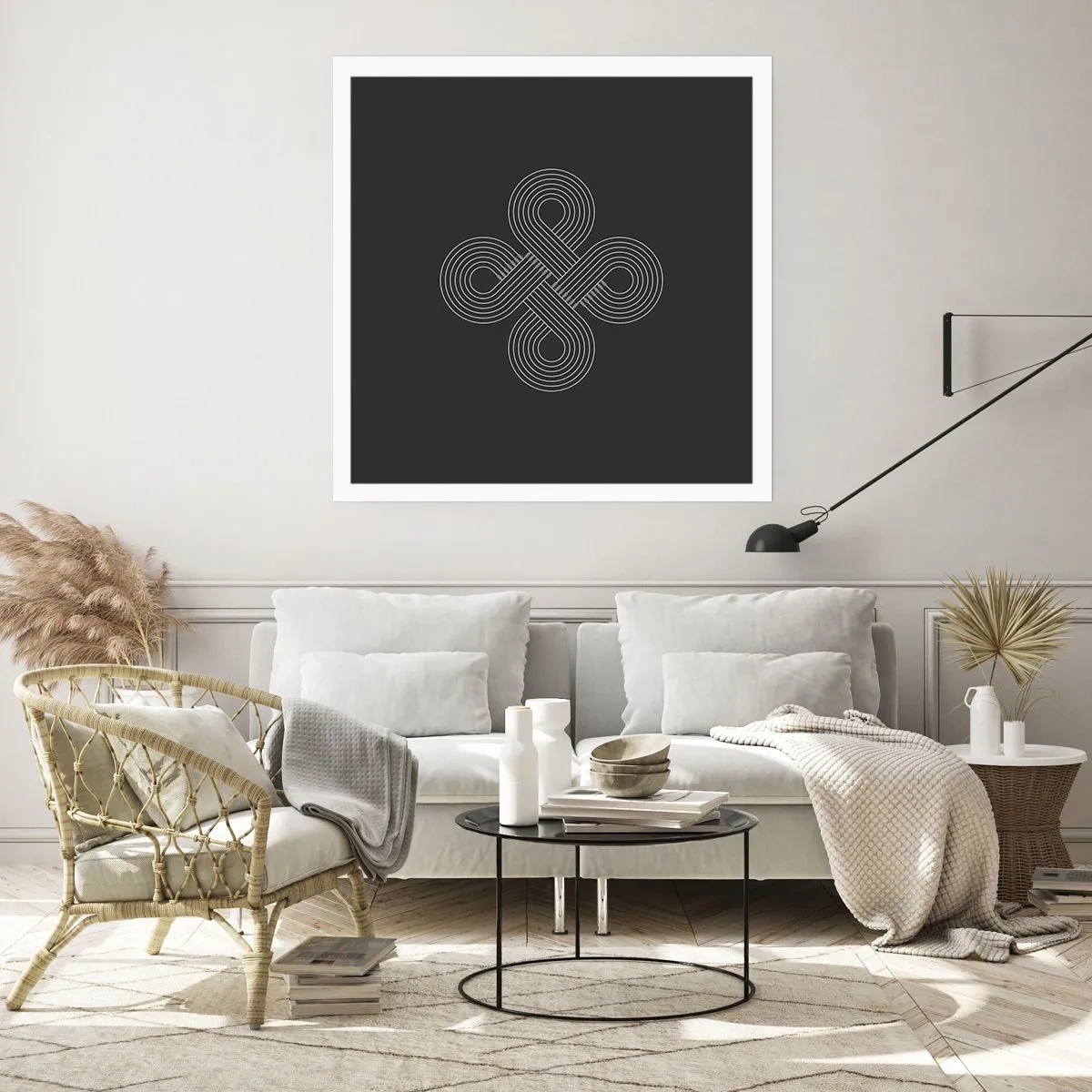 Plakat - I den keltiske ånd - 60x60 cm
