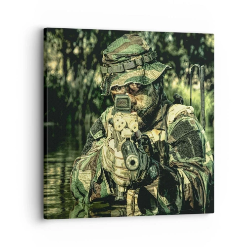 Lærredstryk - Billede på lærred - Det bedste af det bedste - 30x30 cm