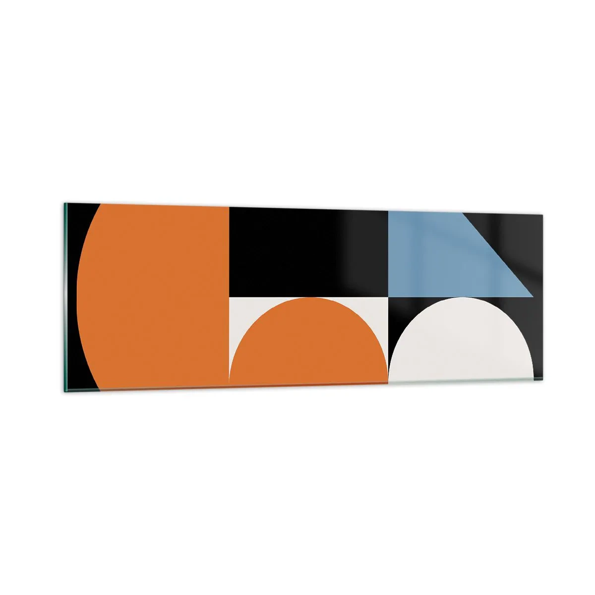 Billede på glas - System til figurer - 90x30 cm