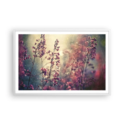 Plakat i hvid ramme - Hemmelig have - 91x61 cm