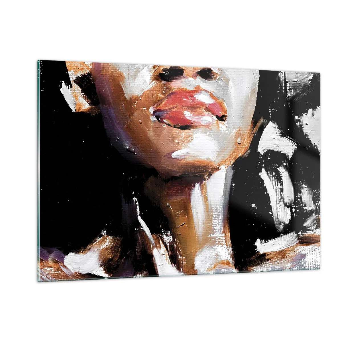 Billede på glas - Stolthed uden fordomme - 120x80 cm