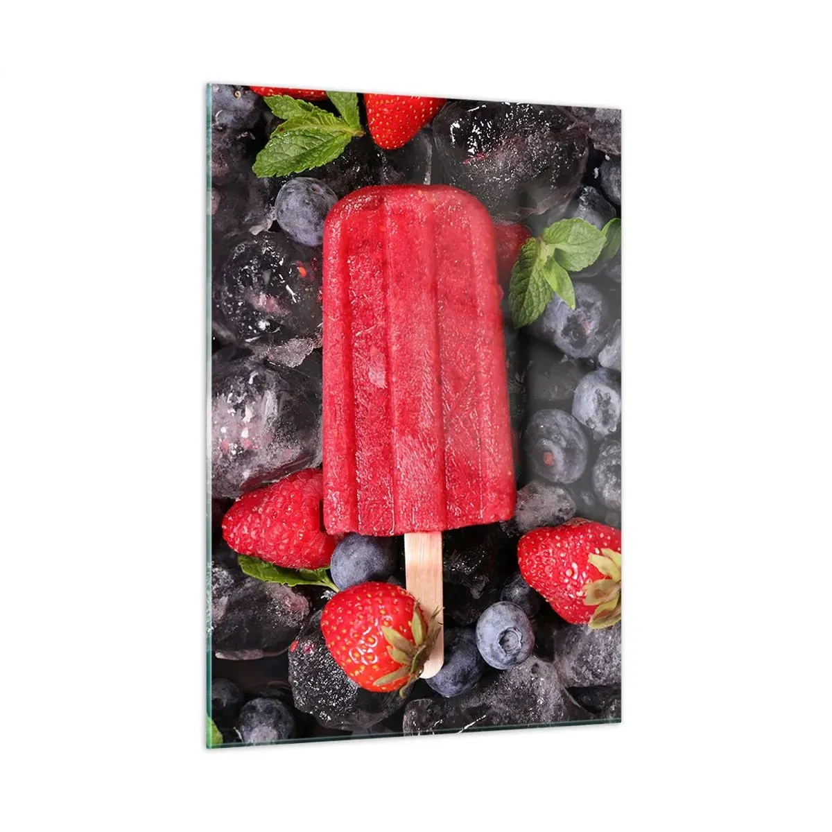 Billede på glas - En smag af varm sommer - 50x70 cm