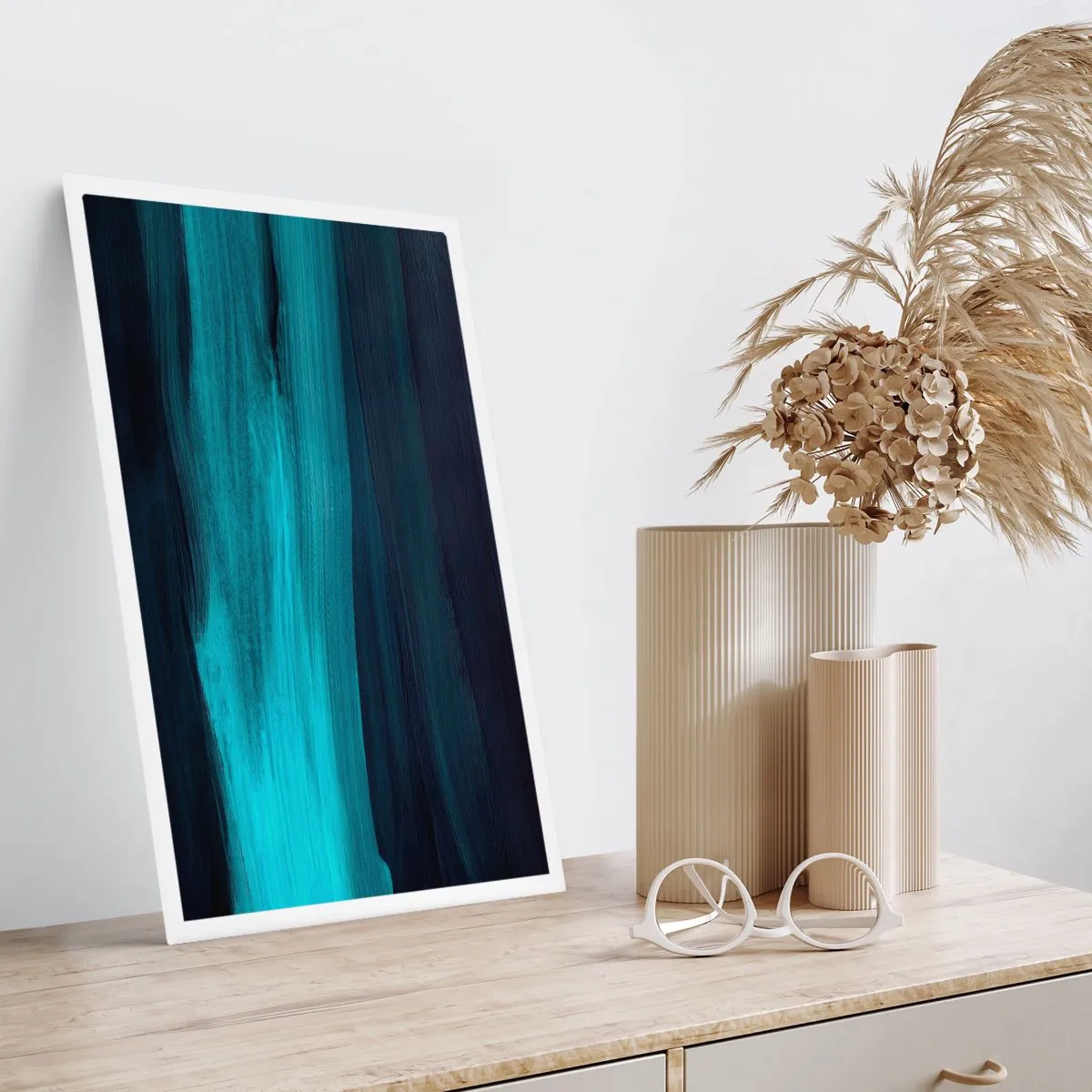 Plakat - Svøm med strømmen - 30x40 cm