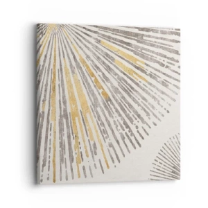 Lærredstryk - Billede på lærred - Skønheden i en rokke - 30x30 cm