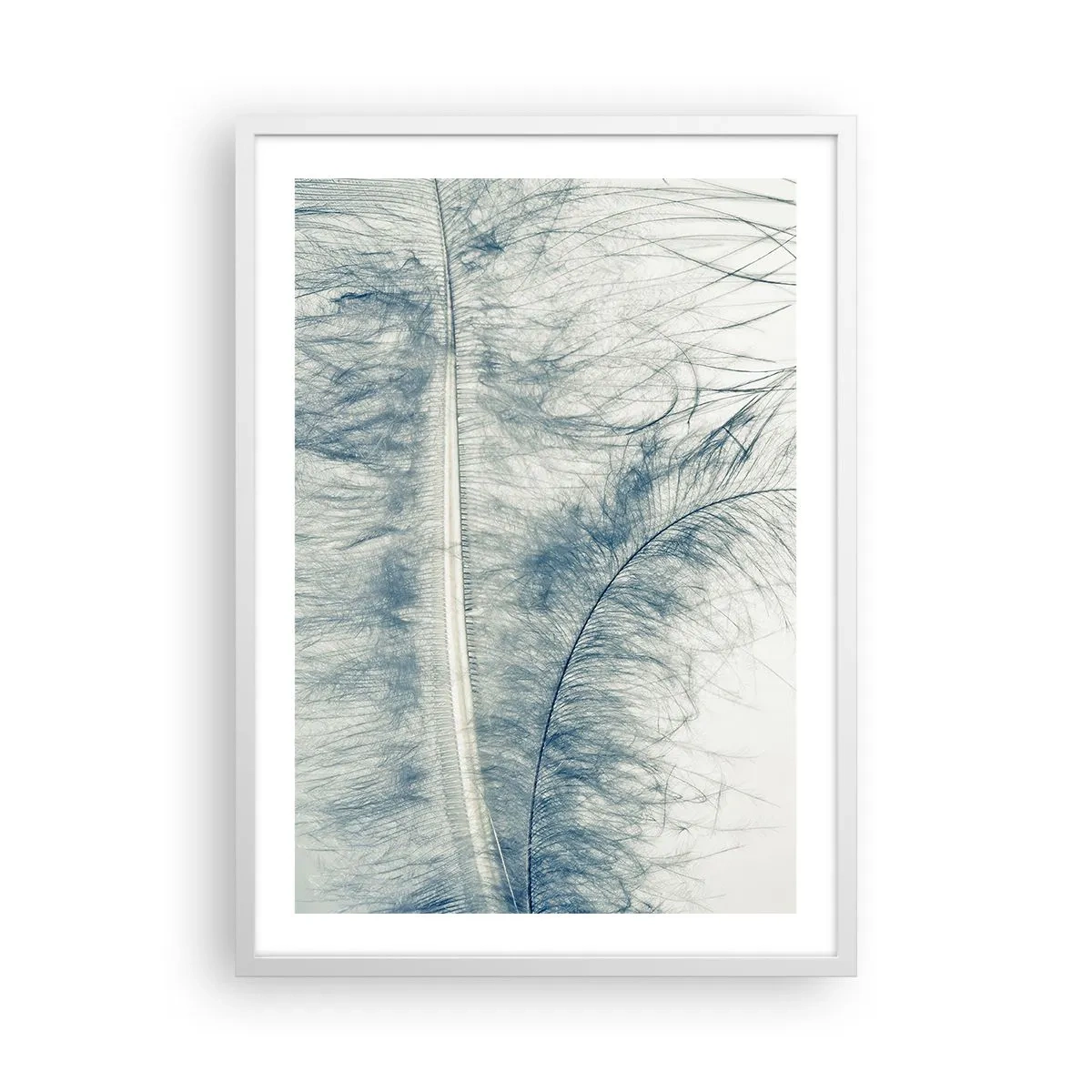 Plakat i hvid ramme - Naturens hvisken - 50x70 cm