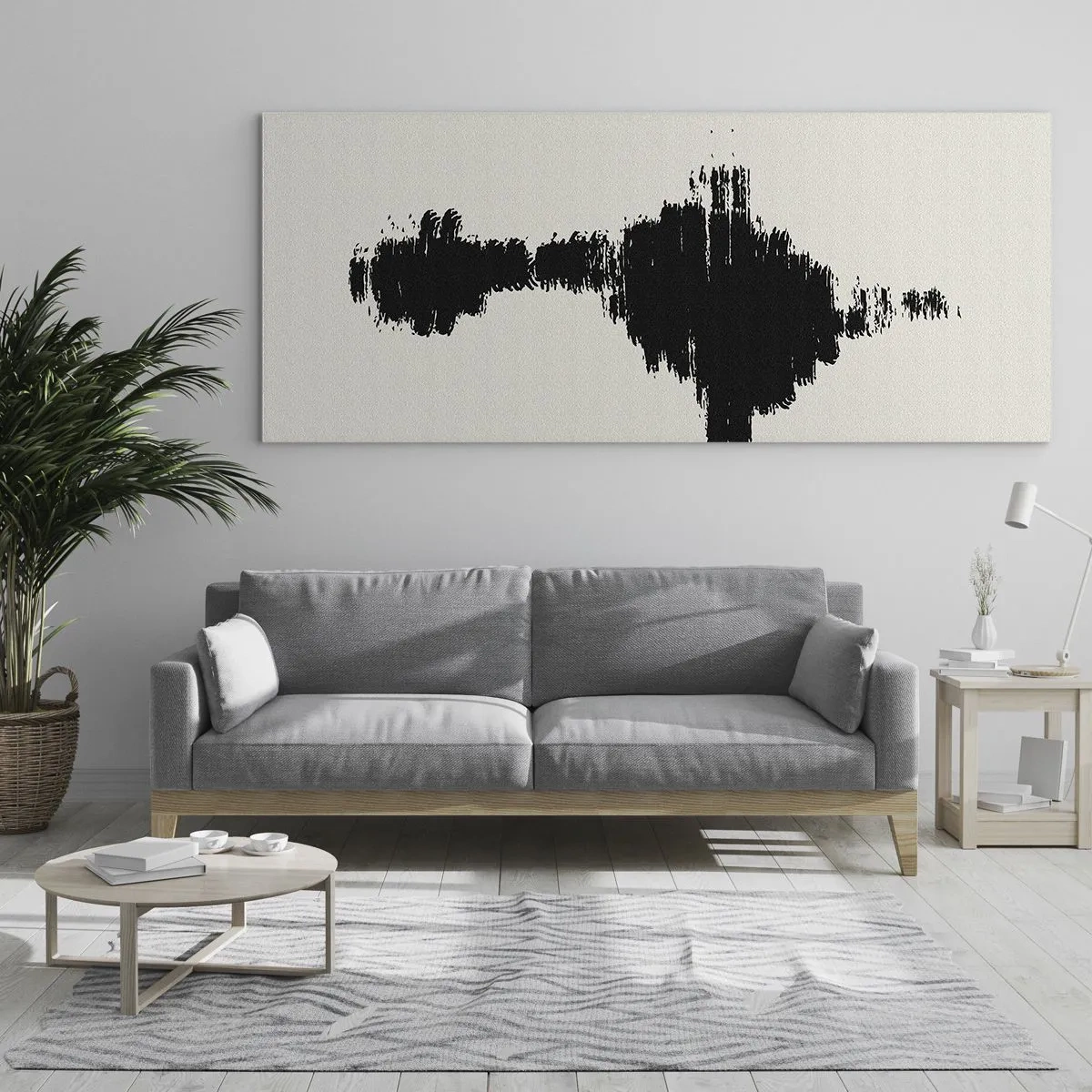 Billede på glas - Fantasiens vibrationer - 100x40 cm