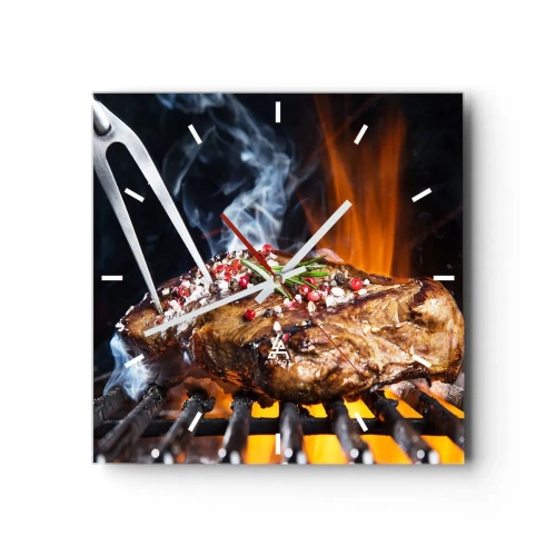 Vægur, Uret - Saftig og velduftende - 30x30 cm