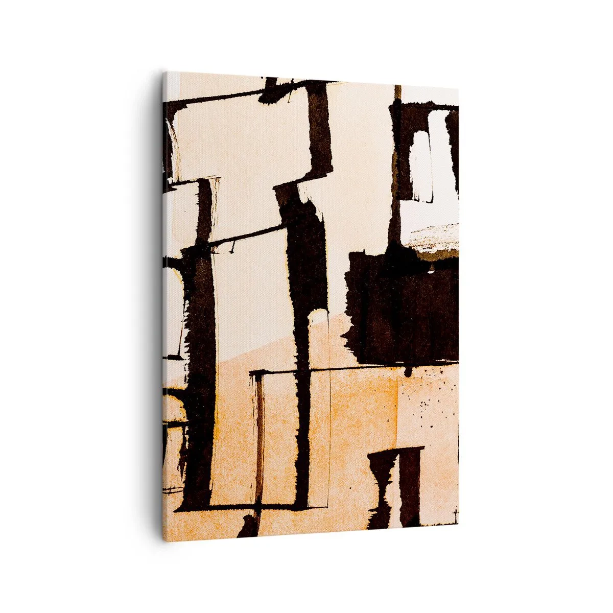 Lærredstryk - Billede på lærred - Og alligevel orden - 50x70 cm