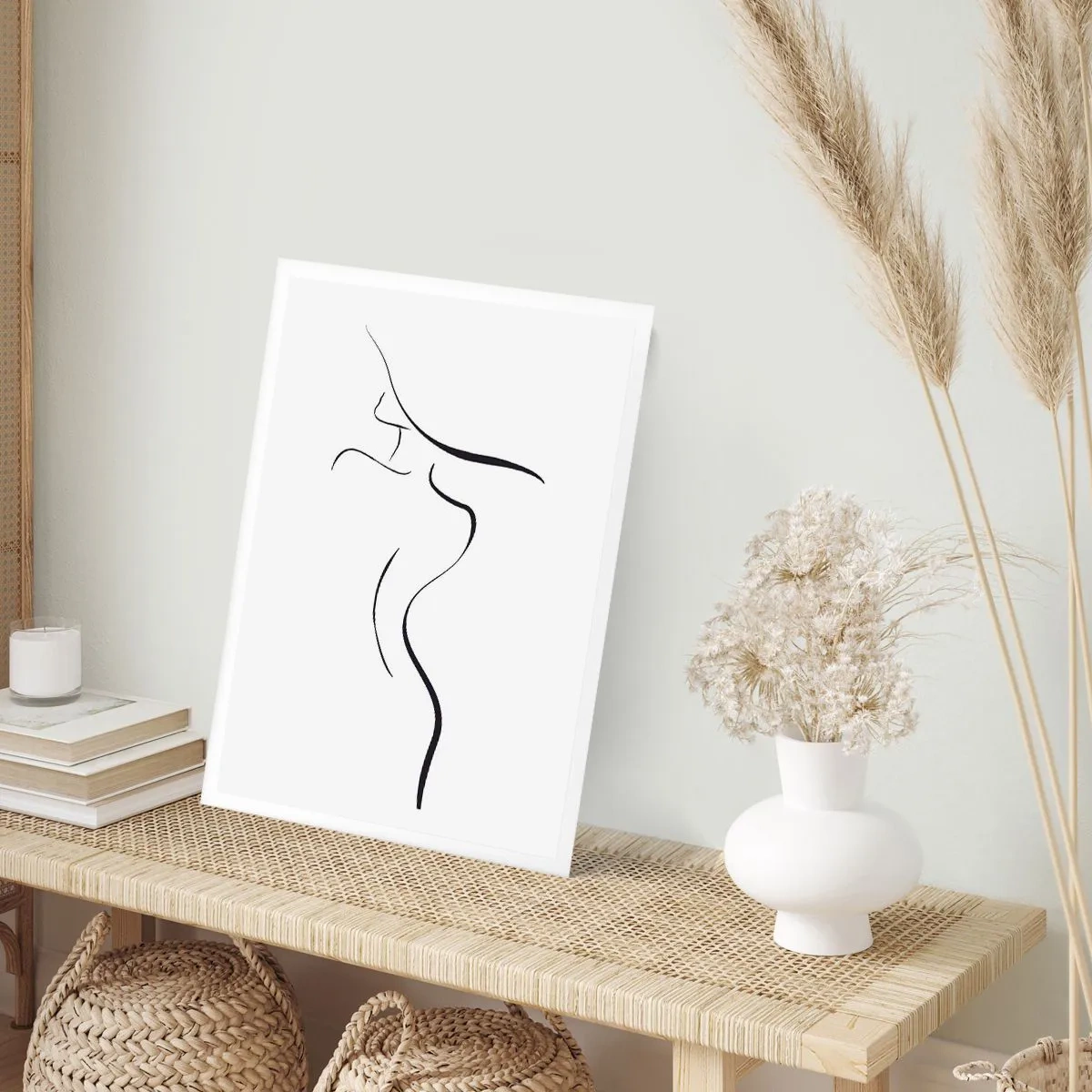 Plakat - Flygtig som en bølge - 50x70 cm