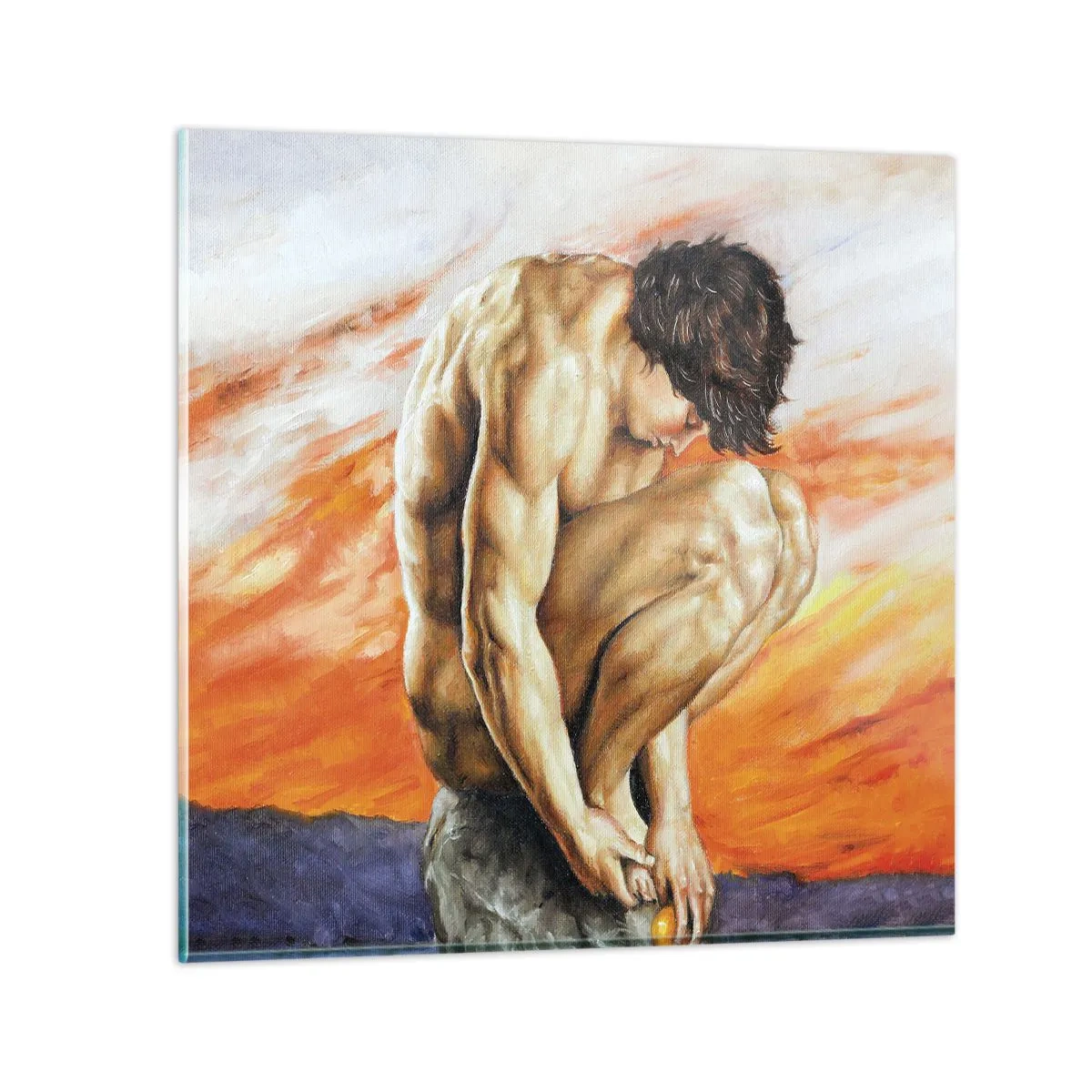 Billede på glas - Sænket i sig selv - 40x40 cm