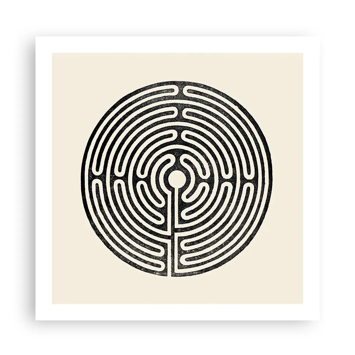 Plakat - Mystisk orden - 60x60 cm
