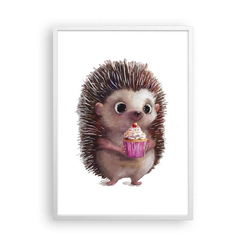 Plakat i hvid ramme - Fejring er hver dag - 50x70 cm