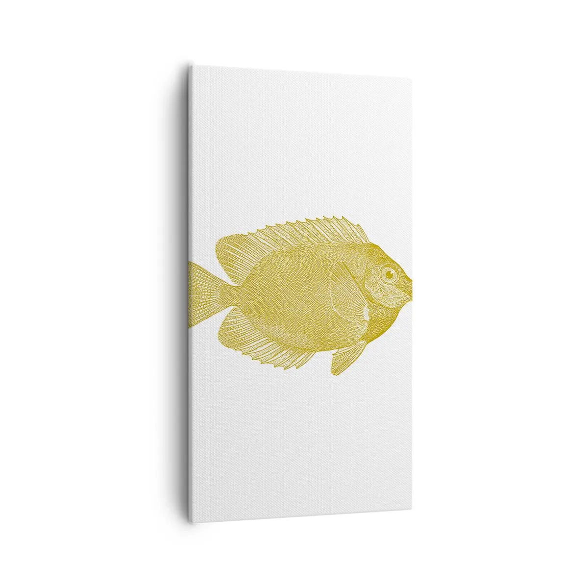 Lærredstryk - Billede på lærred - Fisk og det er det - 55x100 cm