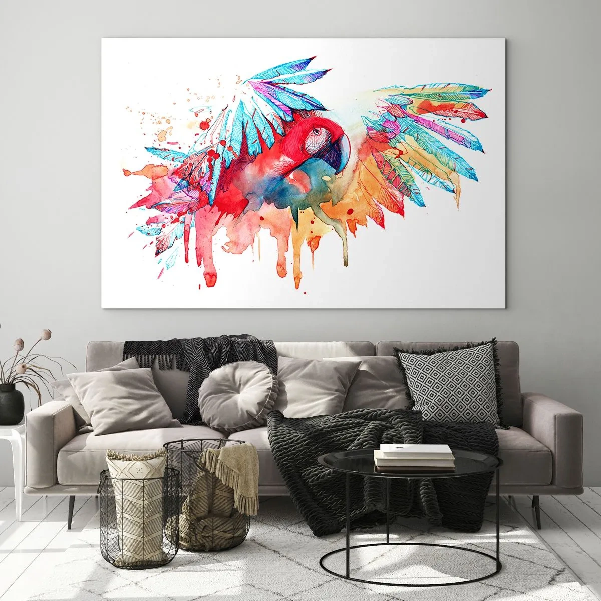 Billede på glas - . - 100x70 cm