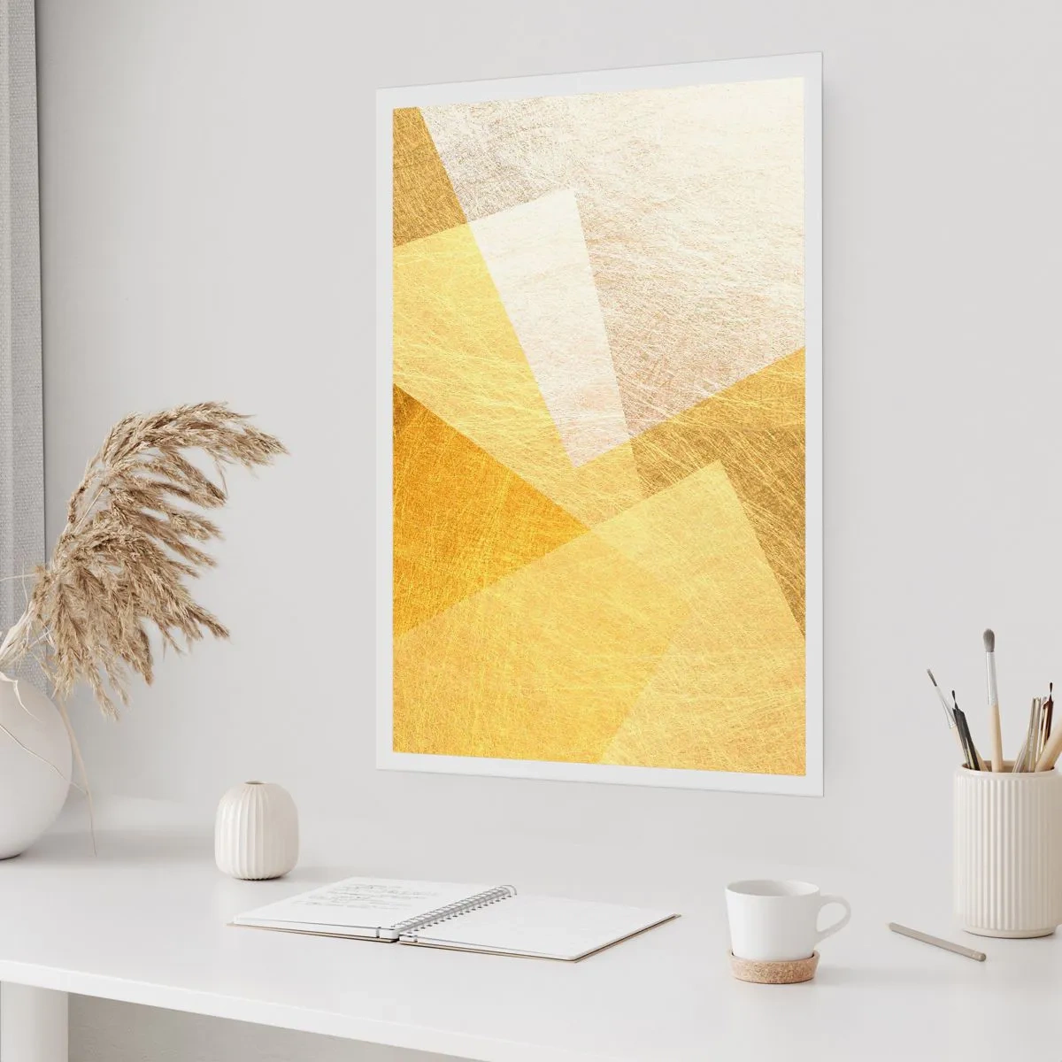 Plakat - Geometriens vejr - 50x70 cm