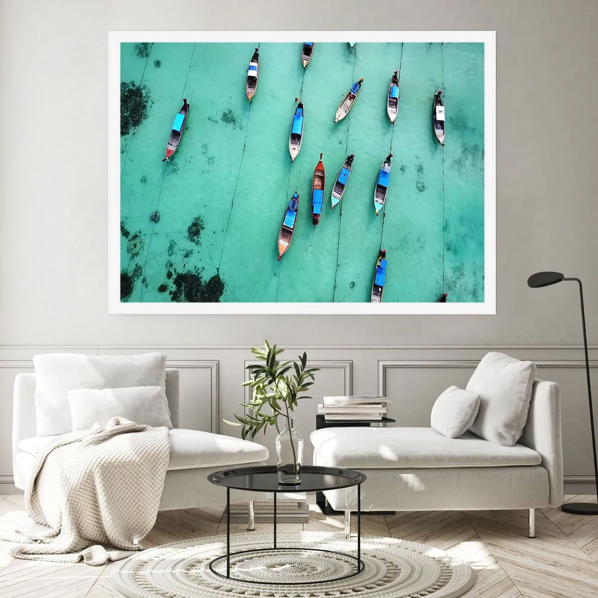 Plakat - I glædelig forventning - 100x70 cm