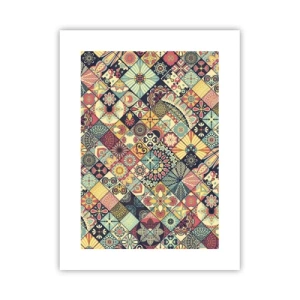 Plakat - Marokkansk stemning - 30x40 cm