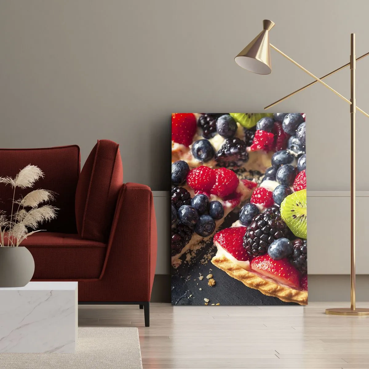 Lærredstryk - Billede på lærred - Dolce vita! - 50x70 cm