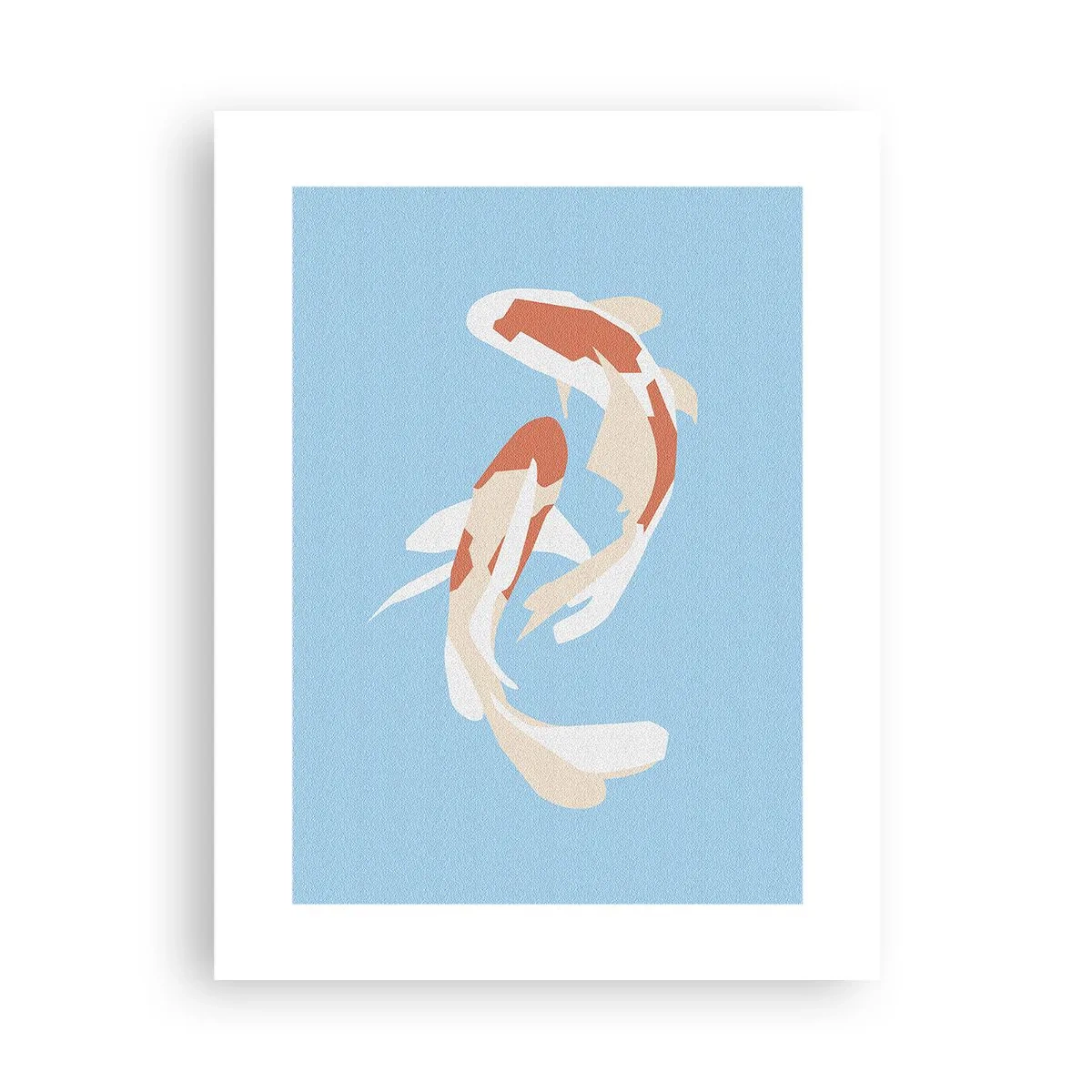 Plakat - Spontan synkroniseret svømning - 30x40 cm