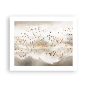 Plakat - Det er på tide... - 50x40 cm