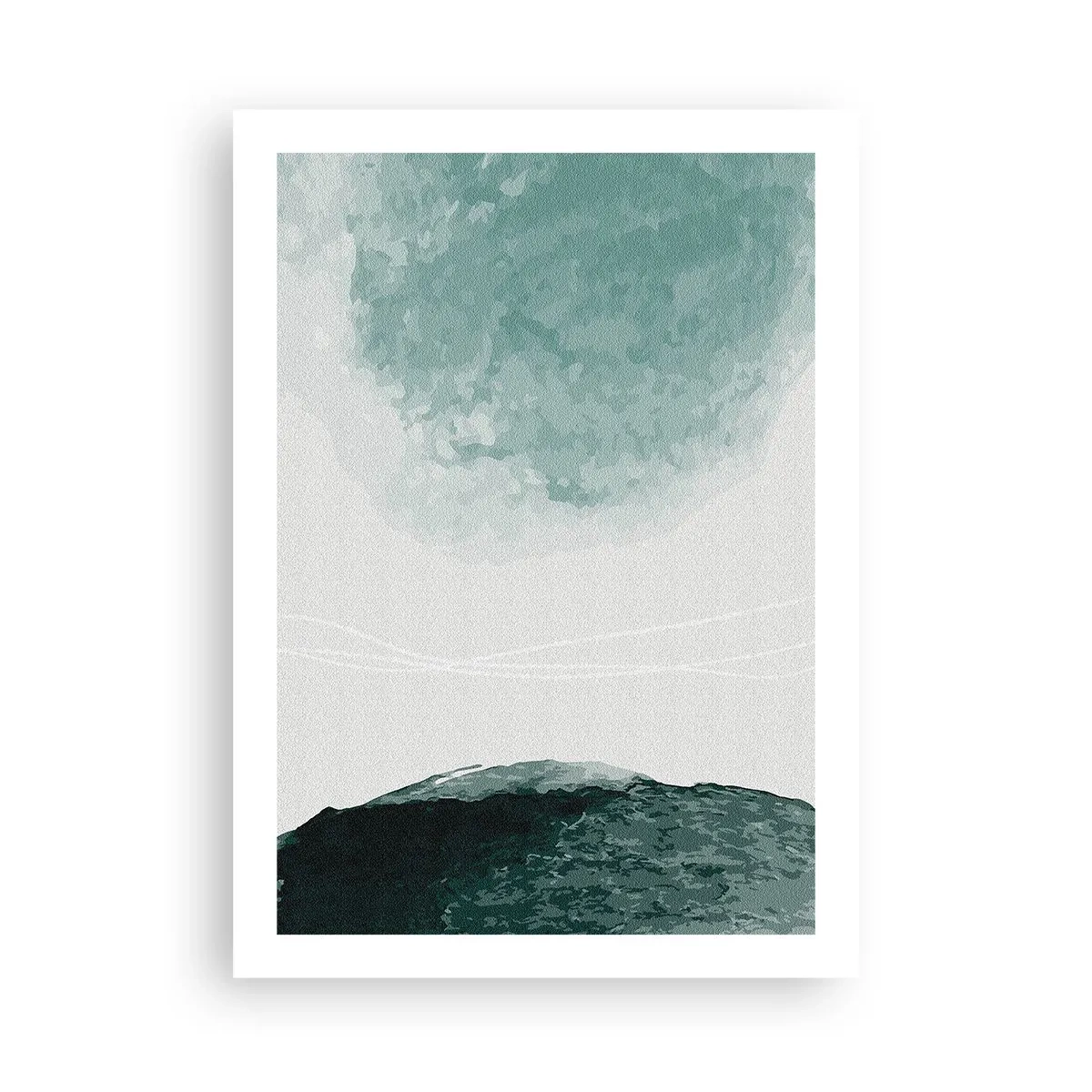 Plakat - Et møde med tåge - 50x70 cm