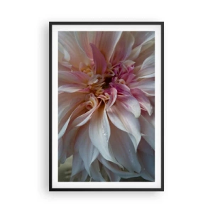 Plakat i sort ramme - Blomstrende friskhed - 61x91 cm