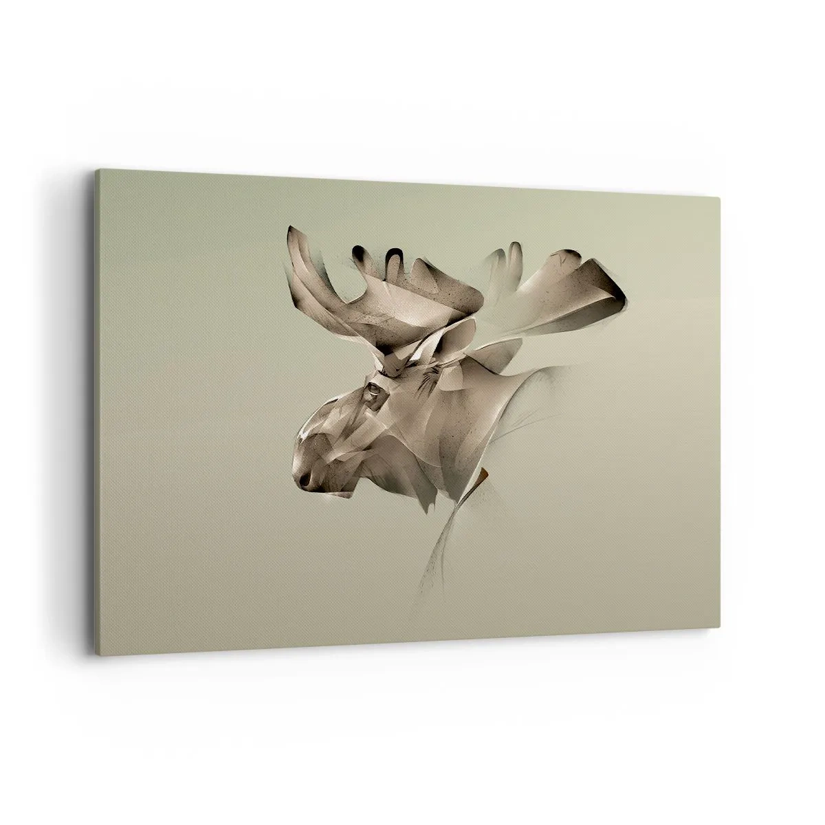 Lærredstryk - Billede på lærred - Den blide kraft af ro - 100x70 cm