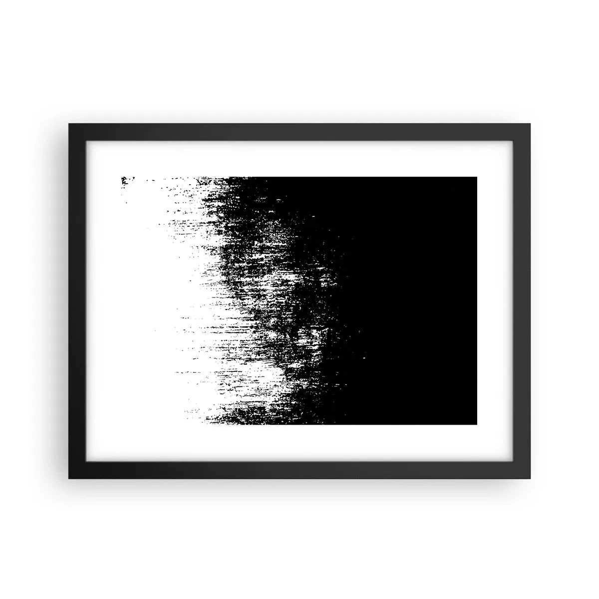 Plakat i sort ramme - Og vinderen er... - 40x30 cm