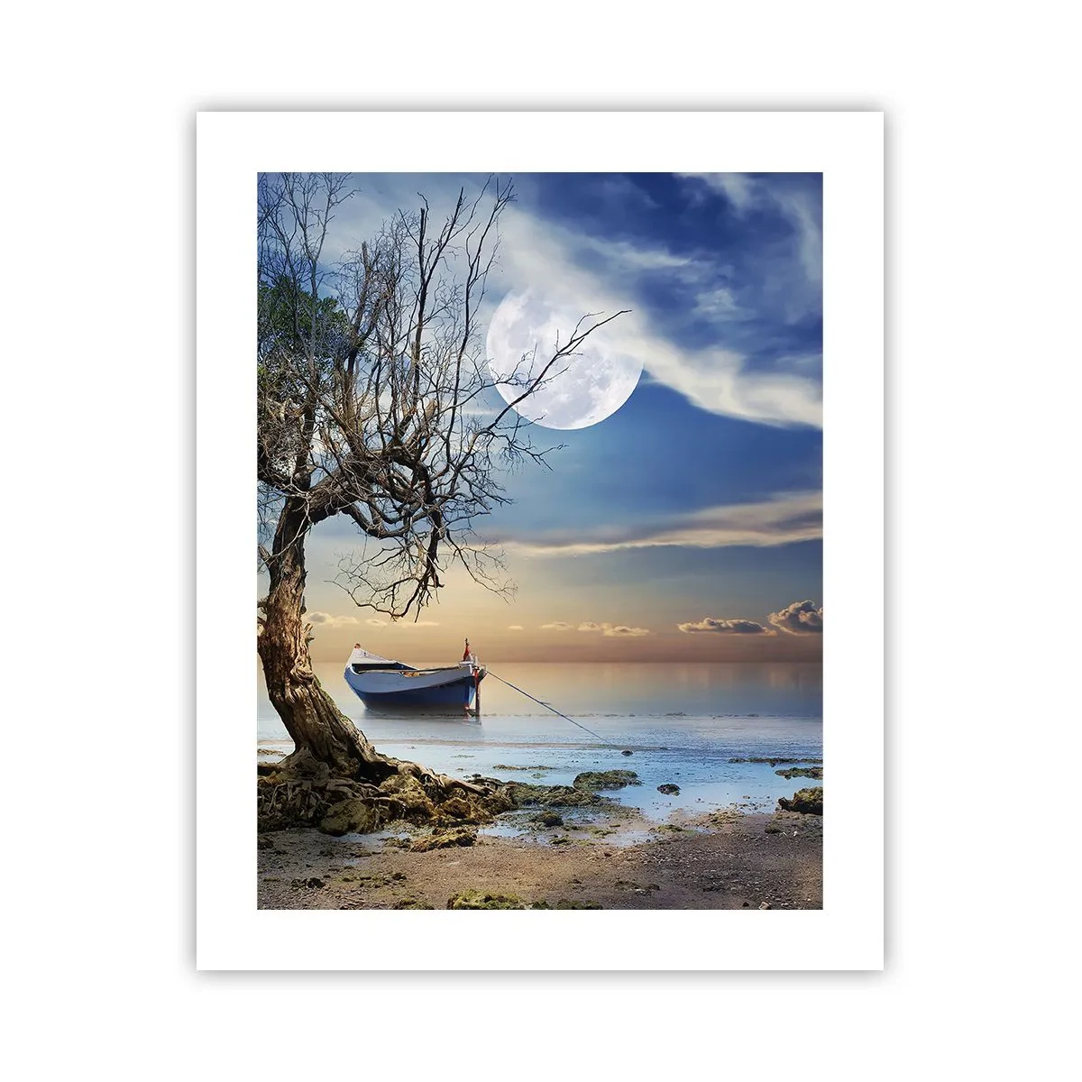 Plakat - Er dette enden eller begyndelsen? - 40x50 cm